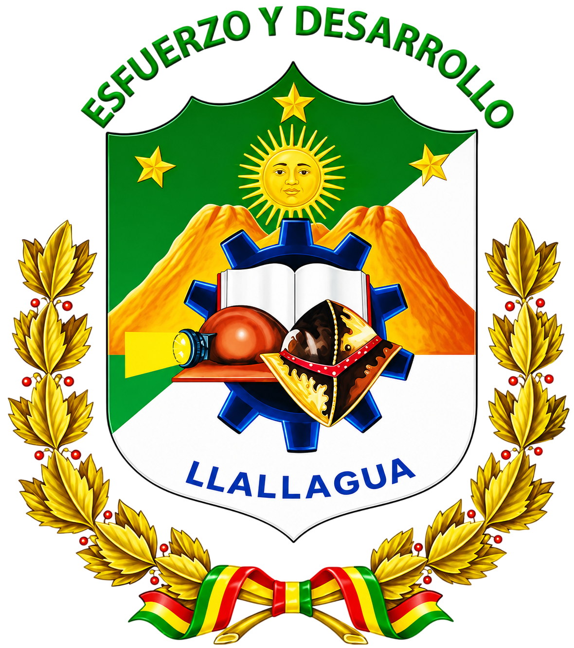 Escudo del Gobierno Autónomo Municipal de Llallagua